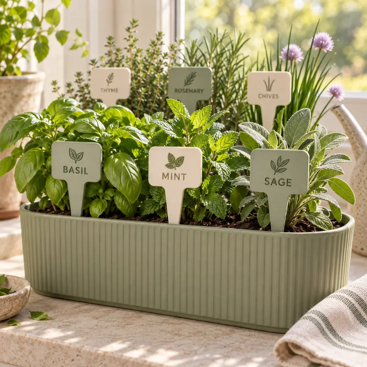 The herb marker set
